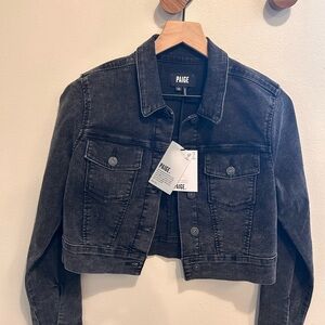 NWT Paige Aveline Cropped Jacket XS